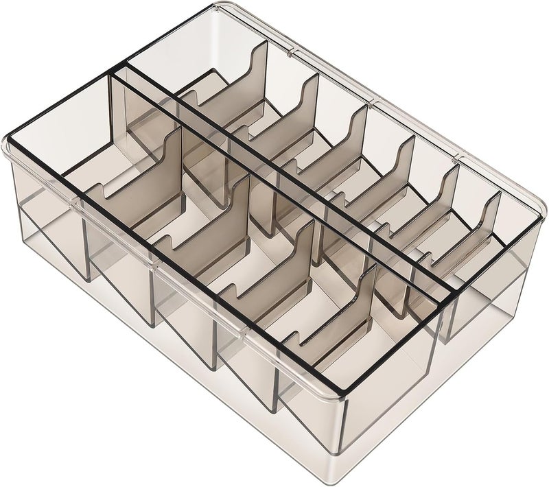 Perfitech Clipper Guard Holder Organizer with 12 Slots, Sturdy PC Material - Image 1